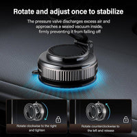360° Foldable Magnetic Phone Holder, Magsafe Vacuum Magnetic Super Suction Cup Car Phone Holder, Adjustable Car Phone Holder, Hands-Free Suction Cup Phone Holder, Car Phone Holder for All Smartphones, Vehicles, and Gym/Bathroom Mirrors, Must-Have Gift
